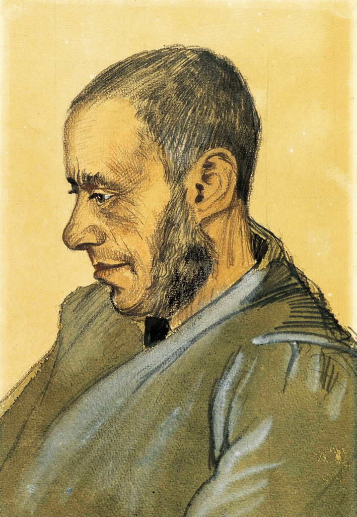  文森特·威廉·梵高  Vincent Willen Van Gogh —— 约瑟夫勃洛克肖像